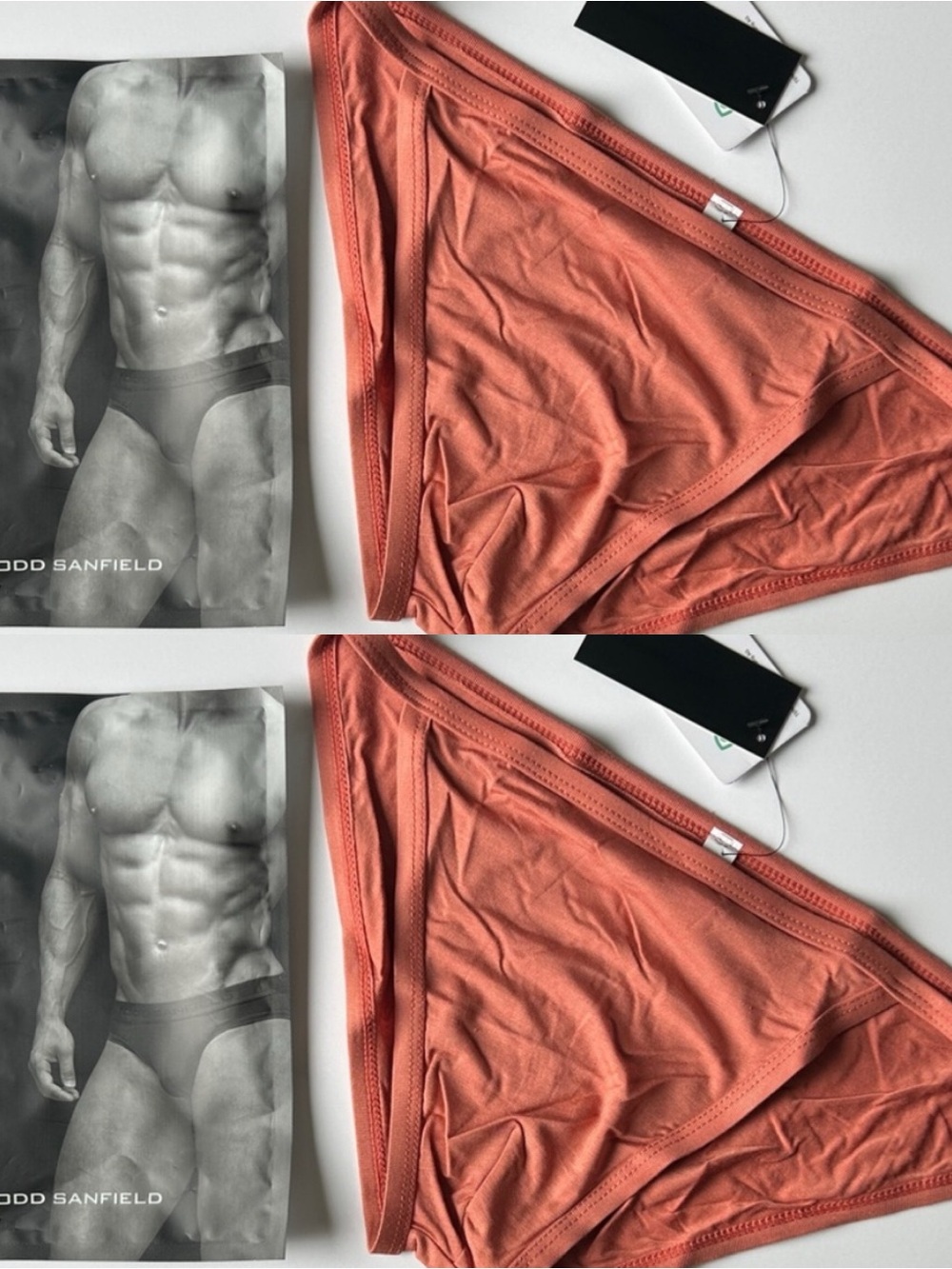 Todd Sanfield Endurance Brief 2-Pack in Terracotta